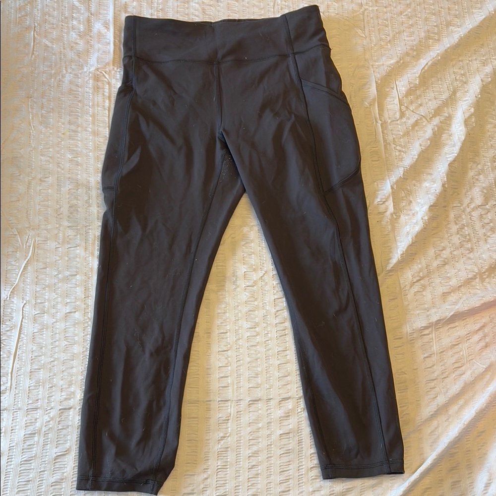 Black Lululemon Leggings Size 8